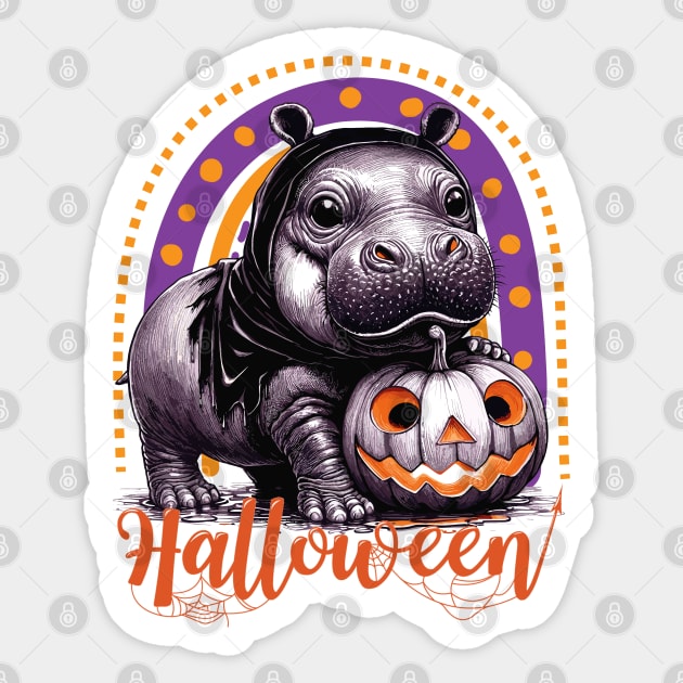 Moo Deng Sticker by JessArty